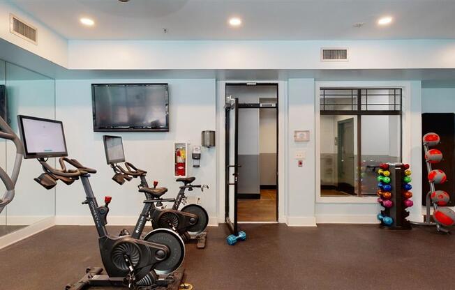 Fitness Studio at Vue at Embry Hills, Atlanta, Georgia