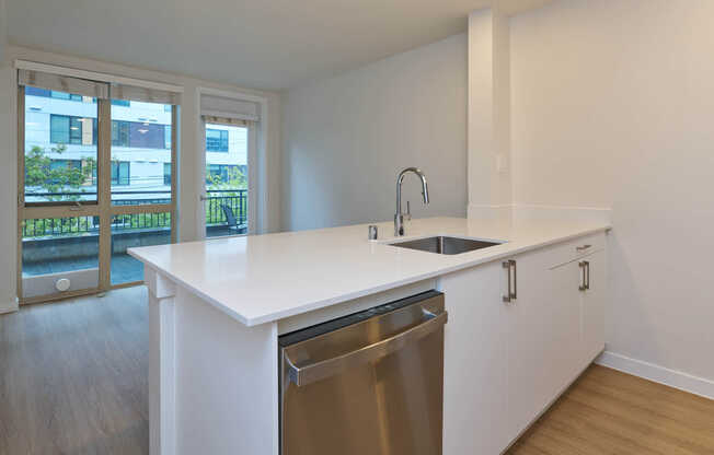 Living Room with Hard Surface Flooring