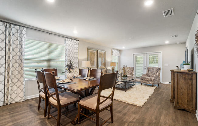 Sophisticated Dining Area at The Village at Hickory Street, Foley