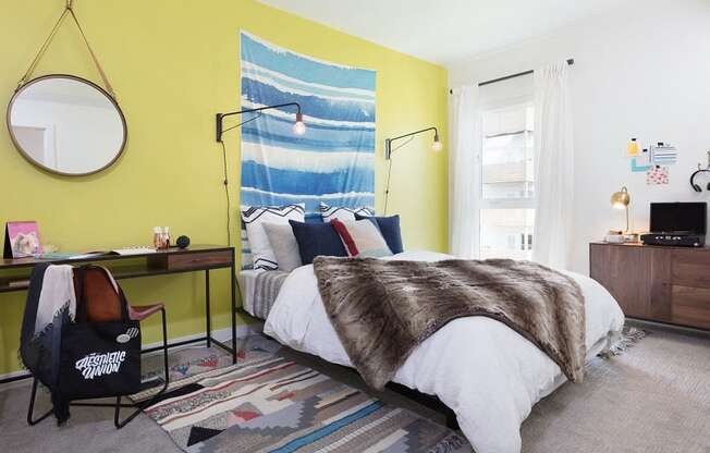 Interior model bedroom