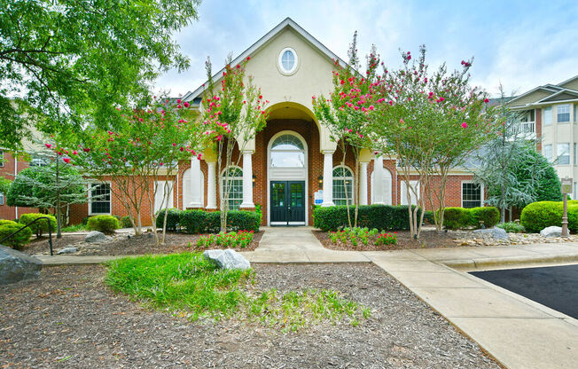 Courtyard Walking Path at Braxton Woods Lake, Greenville, SC