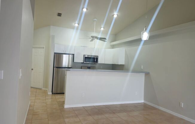 3 bedroom 2 bath 1 car garage duplex