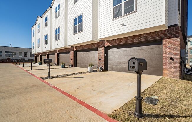 Available Now! Exquisite 3-bedroom, 3.5-bath, 2-car garage townhome in downtown Tyler!