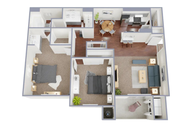 2 beds, 2 baths, 1,050 sqft, $1,825, Unit 53101