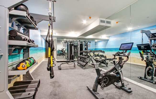 Gym - Brand New Apartments for rent in North Hollywood