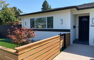 CAMBRIAN – Coming in November: Beautifully remodeled unit in duplex with central A/C and an amazing yard!