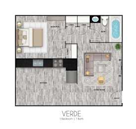 1 bed, 1 bath, 740 sqft, $1,199