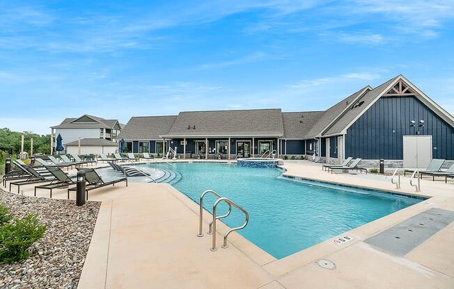 Expansive Pool Sundeck