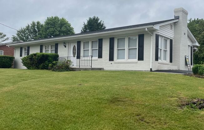 4 BR 3 BA house on corner lot