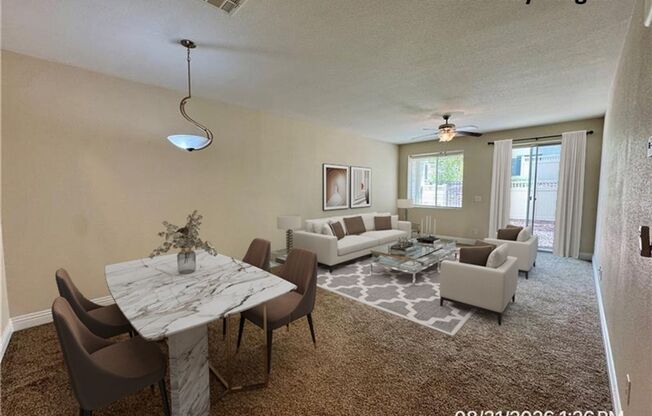 3-Bedroom Henderson Townhouse with Private Backyard