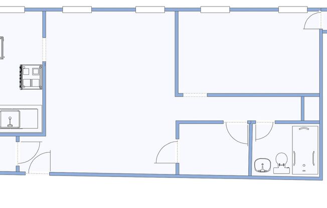 1 bed, 1 bath, 702 sqft, $1,399, Unit 0304