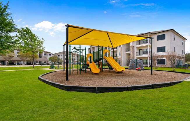 playground at the bradley braddock road station apartments