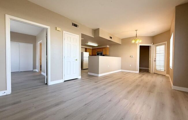 Gated condo boasts 2 bedrooms and 2 bathrooms
