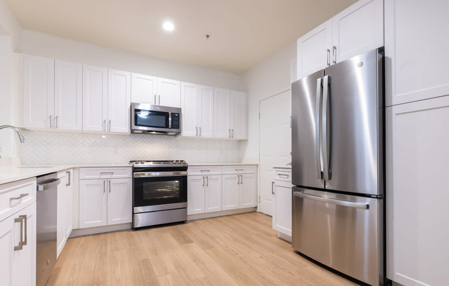 Kitchen with Stainless Steel Appliances