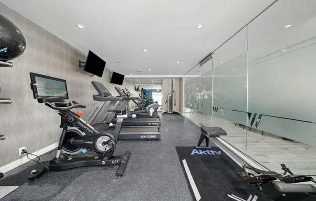 Fitness Center at Whitcomb Terrace Apartments, Indiana, 46410