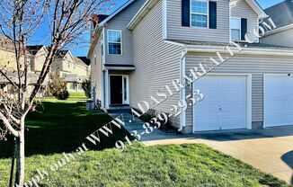 Spacious 3 Bed, 2 Bath, 2 Half Bath Townhome in Lee's Summit-Available NOW!!