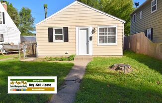 Remodeled, 2 bedroom South Bend IN home