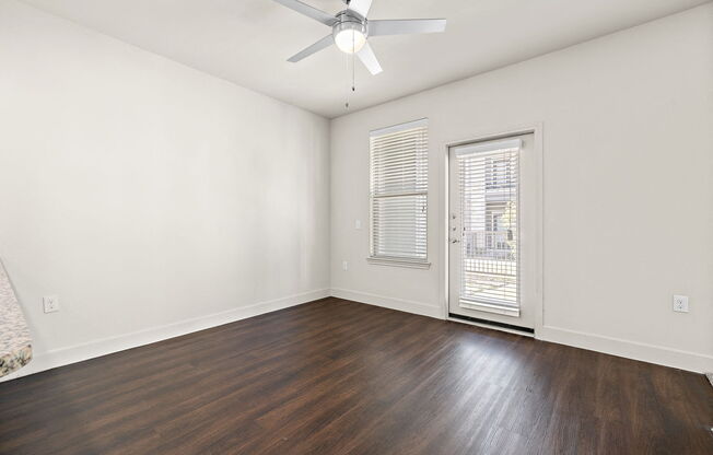 Contemporary Finishes Include Wood And Tile Flooring at North Creek, Hutto, Texas