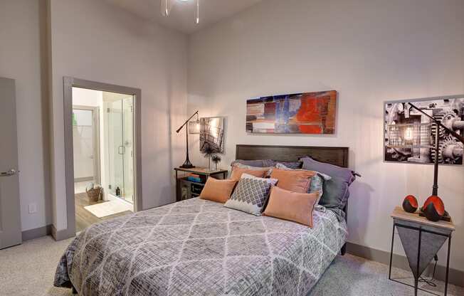 bedroom in san marcos apartment