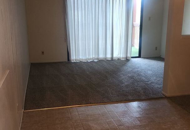 This unit is freshly painted with new carpet throughout. It is a 1 bedroom, 1 bath, 677 sq ft, large private balcony, inside a secure building.