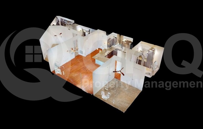 2 beds, 2 baths, 1,334 sqft, $2,900, Unit 424