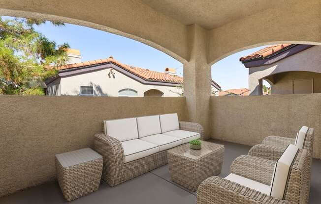 Patio 2 Bedroom/2 Bath Floorplan at Element Apartment Homes Las Vegas Nevada