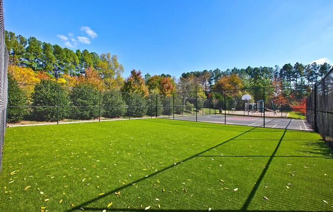View of brand new dog park at Barrington Park at Barrington Park Apartments, Manassas, 20110