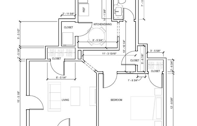 1 bed, 1 bath, 900 sqft, $2,050, Unit 1241-A3