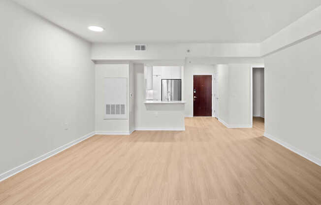 Living Room with Hard Surface Flooring