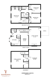 3 beds, 2.5 baths, 2,000 sqft, $2,766