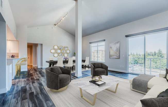 The Mercer Apartments Penthouse Dining Room