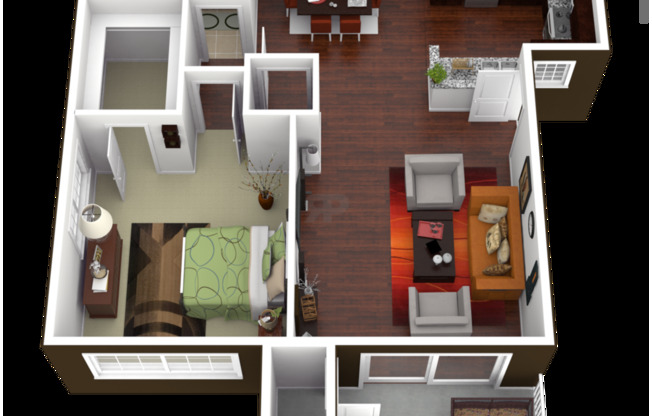 1 bed, 1 bath, 655 sqft, $2,722