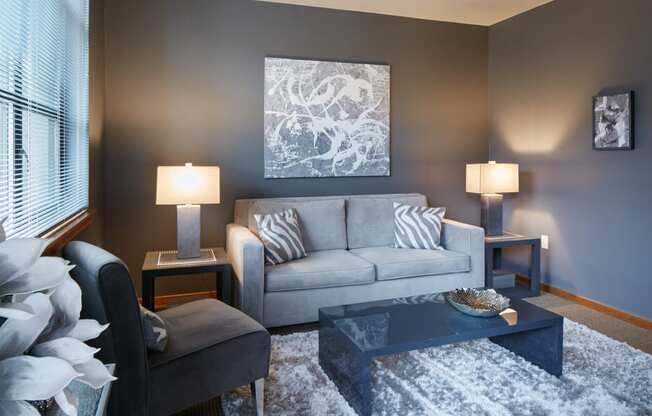 The Sitka Unit Living Area