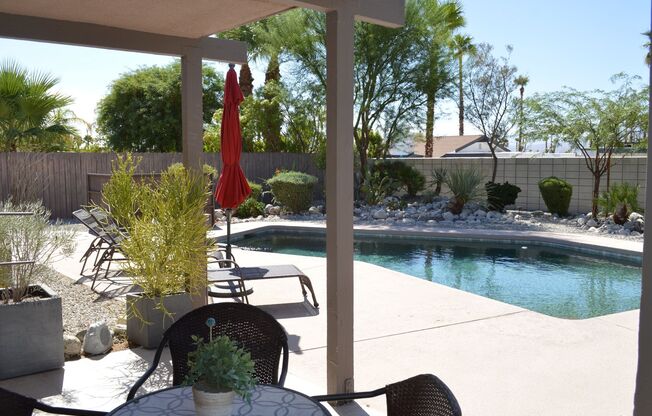 PALM SPRINGS OASIS HOME - FURNISHED - Available 10/1/24