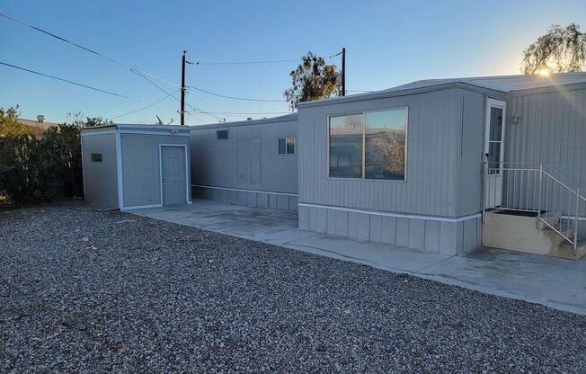 2 Bedroom Mobile with Large Lot
