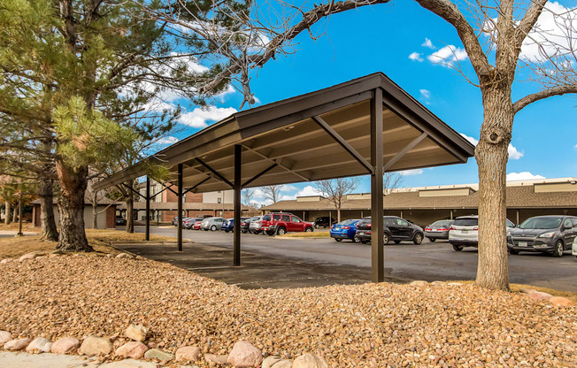 Carports at Greensview Apartments in Aurora, Colorado, CO