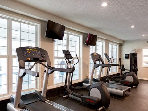 Village at Cliffdale fitness center treadmills