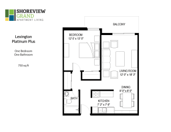 1 bed, 1 bath, 750 sqft, $1,375