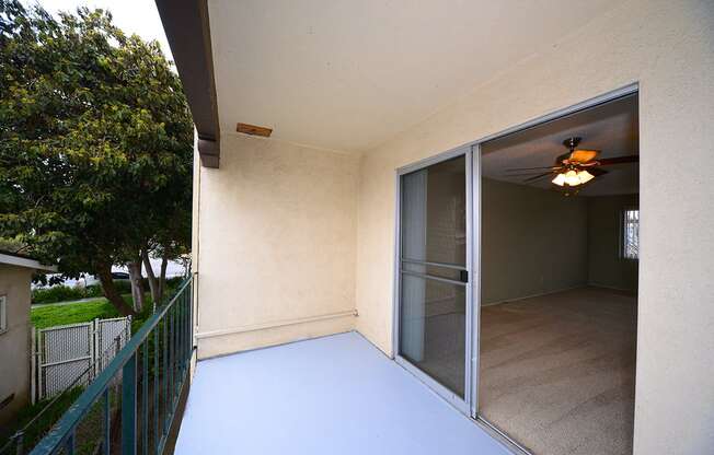 Ocean View Townhomes balcony