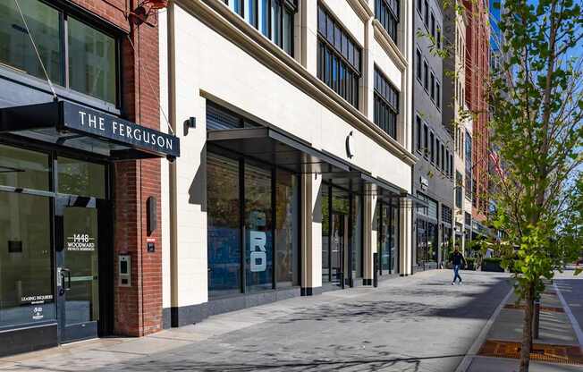 The Apple Store next to The Ferguson