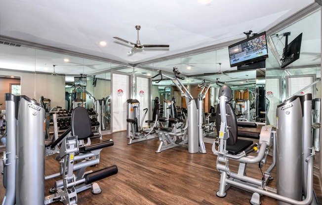State-of-the-Art Fitness Center, at Crestmark Apartment Homes, Lithia Springs