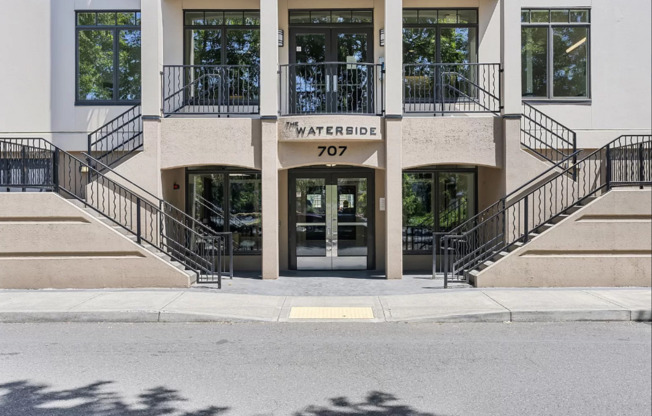 Luxury Waterside Condo on Hayden Island in a Secured Building with 2 Parking Spots in the Secured Garage, Workout Facility and All Utilities Included in the Rent Except PGE