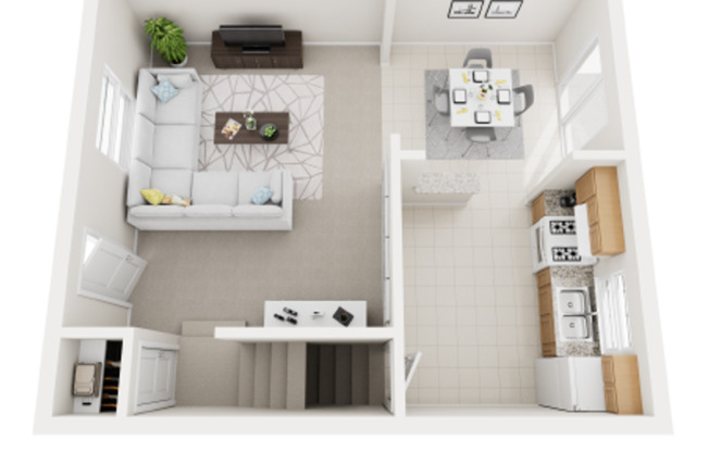 3 beds, 1 bath, 1,495 sqft, $985, Unit 66