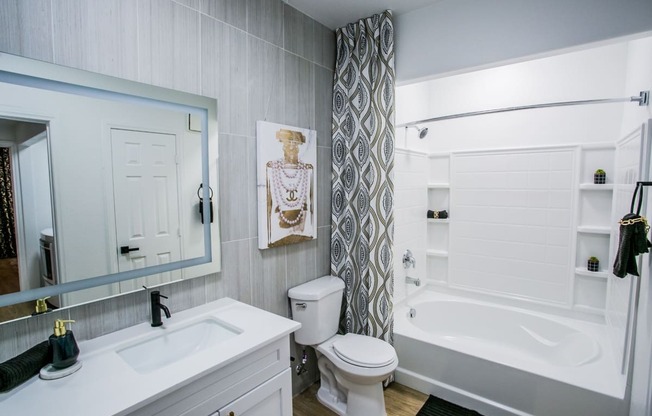The Presley at Whitney Ranch Model Bathroom