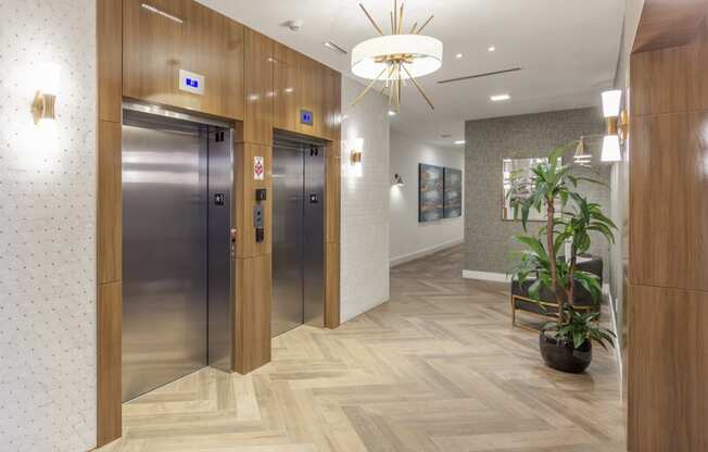 Elevator Access at Alameda West, Miami