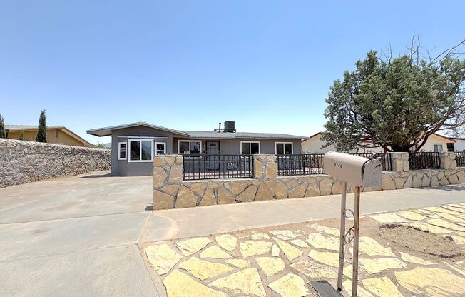 Northeast El Paso 4 Bed Refrig A/C