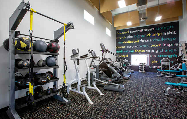 Fitness Center at Whispering Sands Apartments in Albuquerque