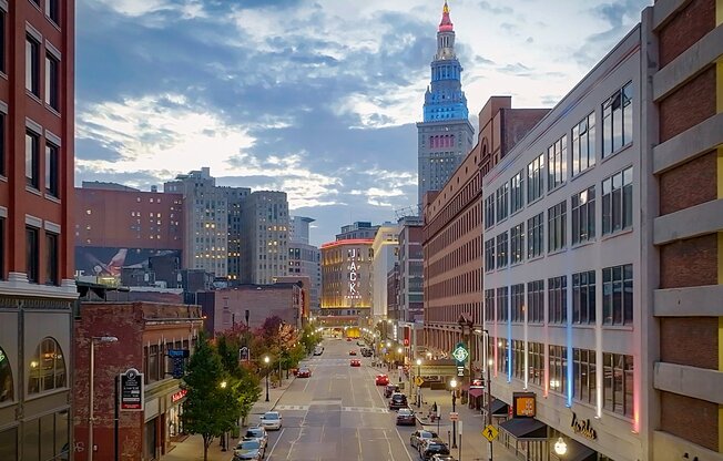 Building Exterior at The Residences at 668 Apartments, Cleveland OH 44114