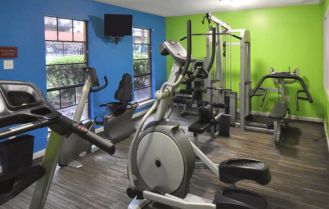 apartment with on site gym available 