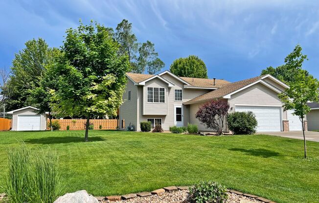 Sparkling Like New 3-Plus Bedroom with Vaulted Ceilings, Deck, 3-Car Garage, Huge Yard!